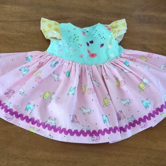 Platinum Matilda Jane rare!  toddler Little Kids - twirl dress - toddler size 2 - Picture 1 of 11